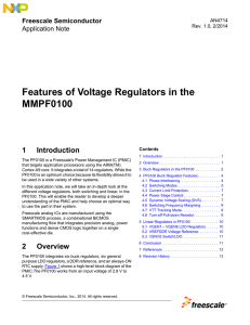 AN4714, Features of Voltage Regulators in the MMPF0100