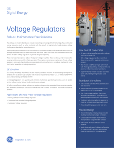 Voltage Regulators - GE Grid Solutions