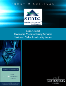 2016 Global Electronic Manufacturing Services Customer
