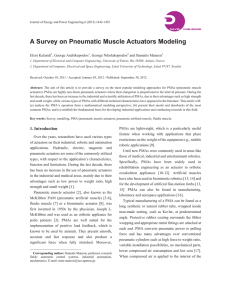 A Survey on Pneumatic Muscle Actuators Modeling