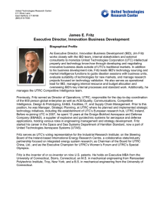 James E. Fritz Executive Director, Innovation Business Development