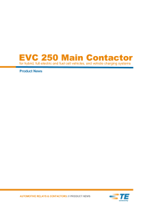 EVC 250 Main Contactor