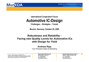 Automotive IC-Design