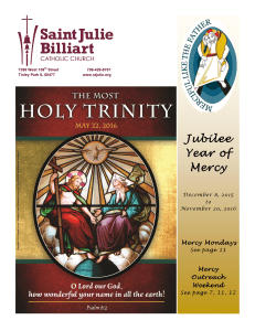 MAY 22 - St. Julie Billiart Roman Catholic Parish