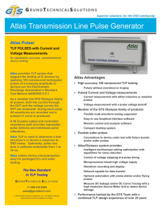 Atlas Transmission Line Pulse Generator