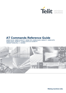 AT Commands Reference Guide