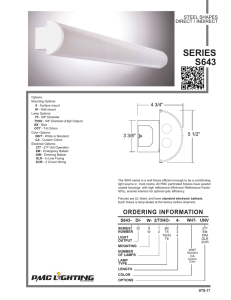 series s643 - PMC Lighting