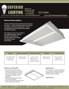 6 LED Fixture Brochure
