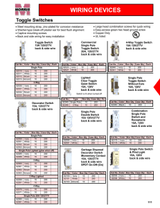 wiring devices - Temp