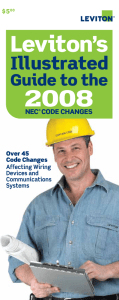 nec® code changes - Smart Solutions, Inc.