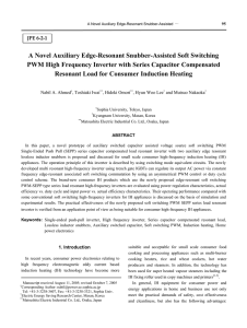 A Novel Auxiliary Edge-Resonant Snubber