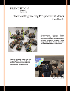 Prospective Student Handbook - Electrical Engineering