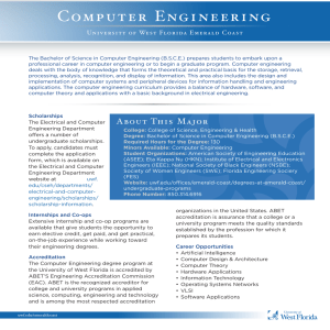 Computer Engineering - University of West Florida