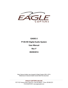 Digital Audio Systems User Manual