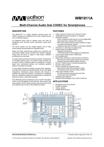 WM1811A - Cirrus Logic