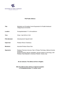 PhD defence by Ghanshyamsinh Vijaysinh Gohil on Modulation and