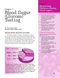 Blood Sugar (Glucose)