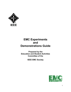 IEEE EMC Experiments and Demonstrations Guide