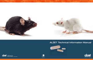 ALZET® Technical Information Manual
