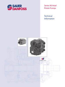 Series 90 Axial Piston Pumps Technical Information