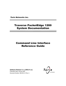 TPE-1200 System Documentation