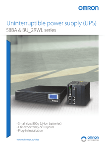 UPS product brochure