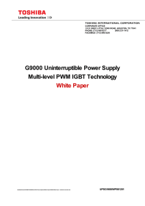 G9000 Uninterruptible Power Supply Multi