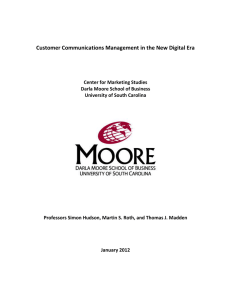 Customer Communications Management in the New Digital Era