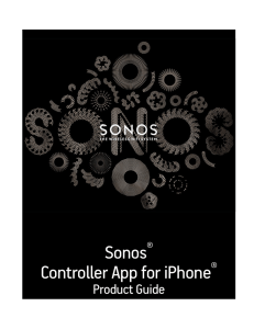 SONOS Controller for iPhone Guide