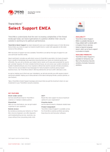 Select Support EMEA