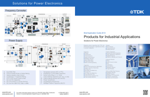 Industrial Application Guide