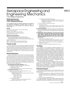 Aerospace Engineering and Engineering Mechanics