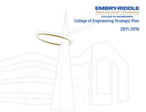 College of Engineering Strategic Plan - Embry