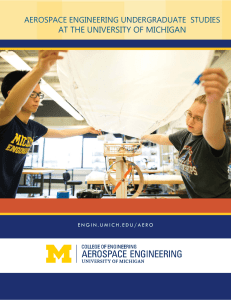 AERO Program Brochure - Michigan Engineering