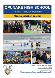 2017 Course Selection Book