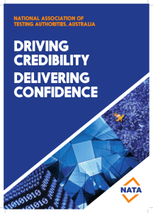 DRIVING CREDIBILITY DELIVERING CONFIDENCE