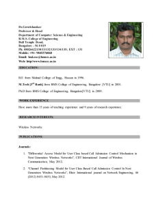 Biodata - BMS College of Engineering