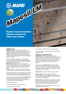 Mapesil LM - Velve MST