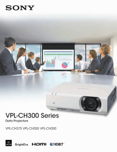 VPL-CH300 Series