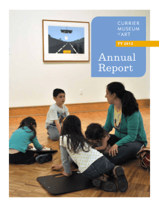 Annual Report - Currier Museum of Art