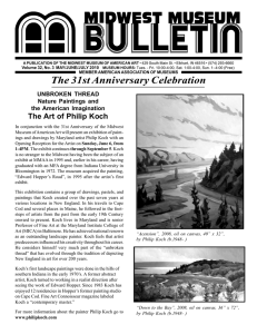 May/June/July 2010 Newsletter - Midwest Museum of American Art
