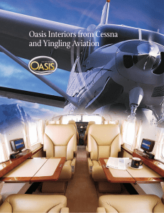 Oasis Interiors from Cessna and Yingling Aviation