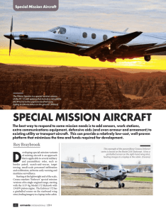 special mission aircraft