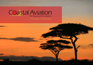 Private Charters - Coastal Aviation