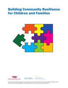 Building Community Resilience for Children and Families