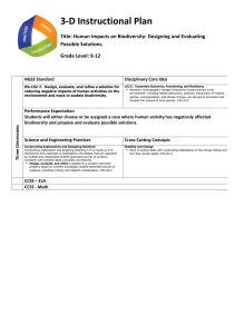 3-‐D Instructional Plan