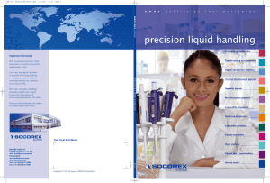 precision liquid handling precision liquid handling