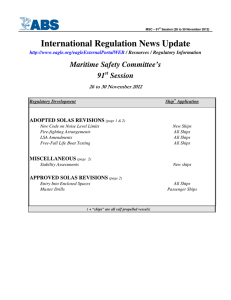 International Regulation News Update