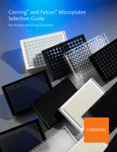 Corning® and Falcon® Microplates Selection Guide