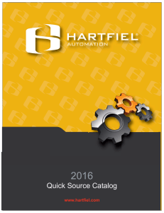 Catalog - Hartfiel Automation